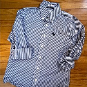 Easter Stripe Abercrombie Fitted Button Down Shirt